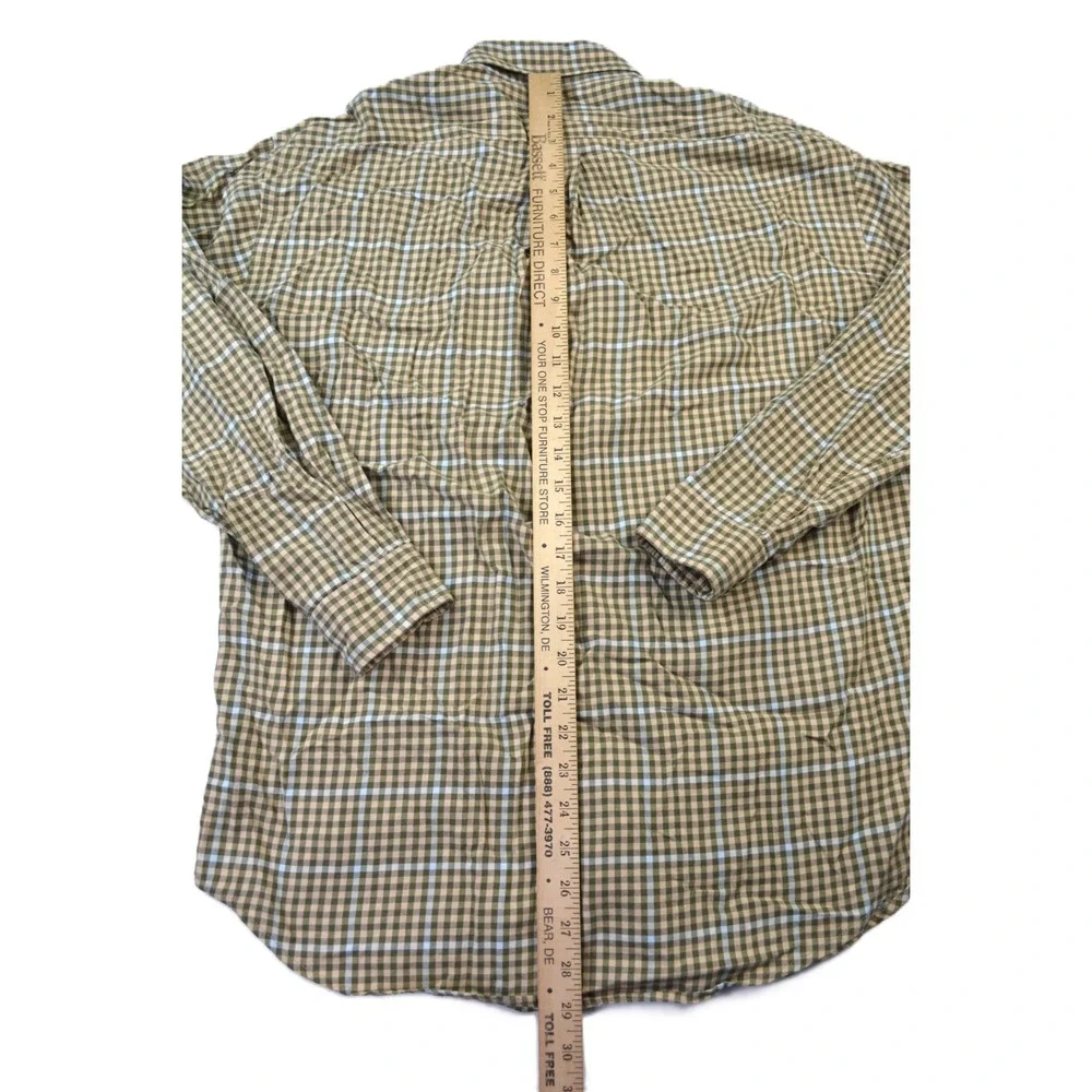 Polo Ralph Lauren Yarmouth Mens Small Plaid Cotton Button Down Pony Shirt